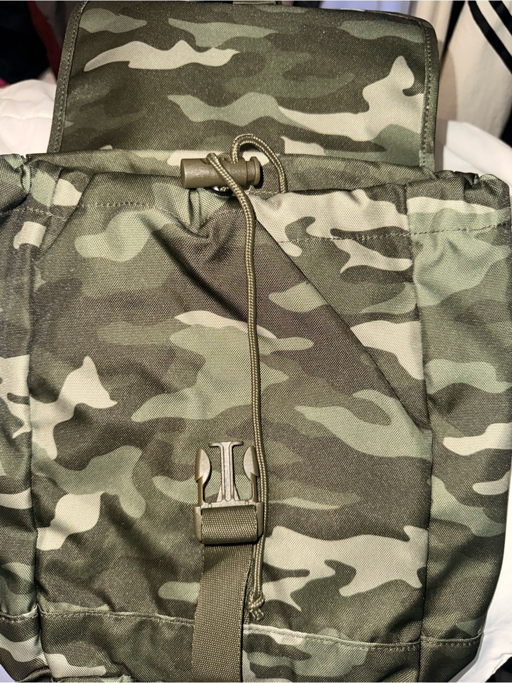 NEW! PINK Victoria’s Secret Camouflage Canvas Mini Backpack - Picture 2 of 3